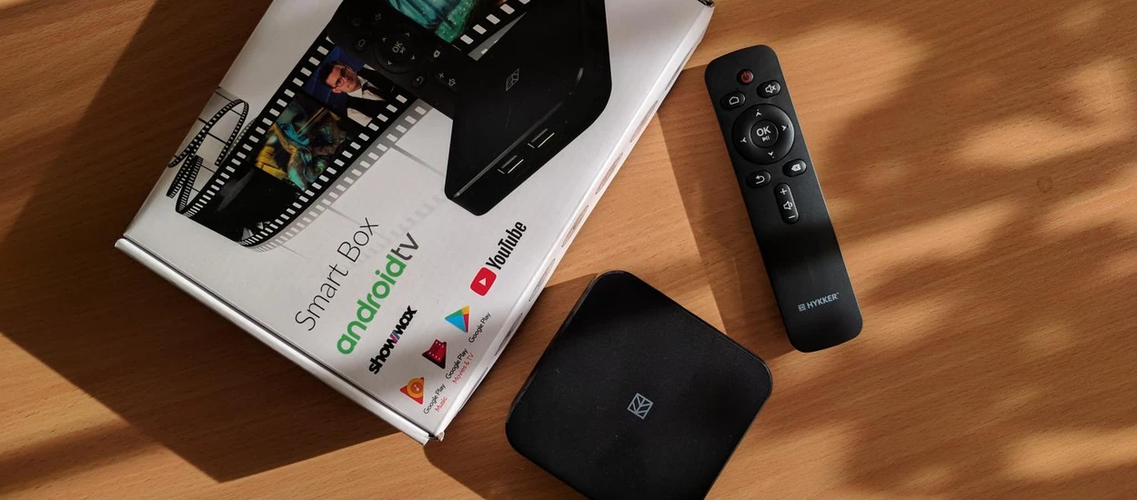 Recenzja Hykker Smart Box z Android TV z Biedronki - taniej chyba być nie może