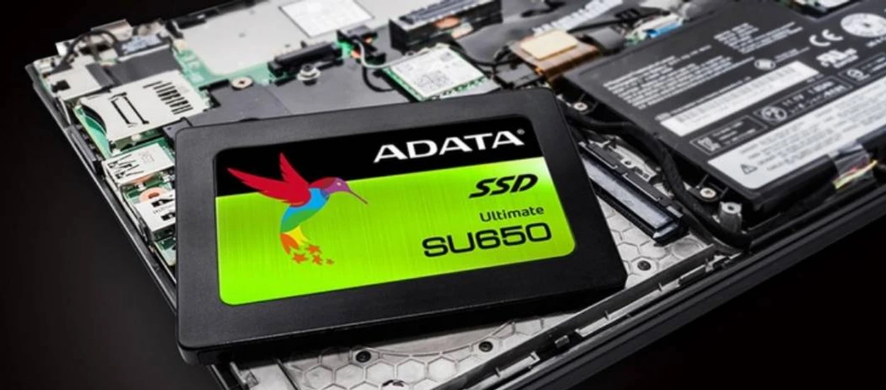 W cenach dysków SSD zeszliśmy poniżej 50 groszy za GB! 960 GB dysk ADATA SU650 za 459 zł!