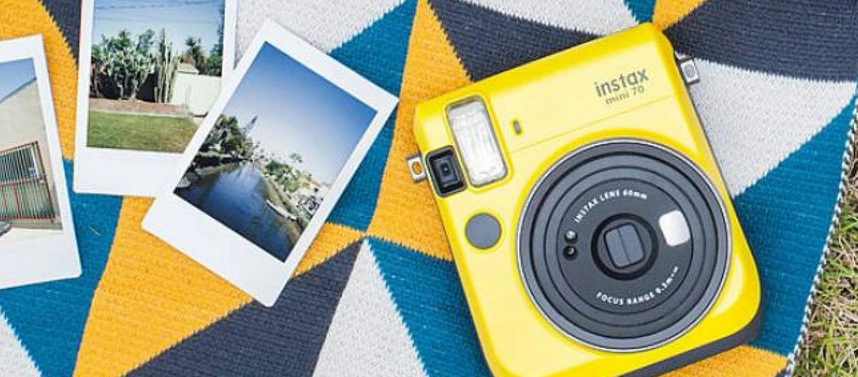 Pstryknij zdjęcie i wywołaj jak za dawnych lat! Instax Mini 70 w promocji za 339 zł!