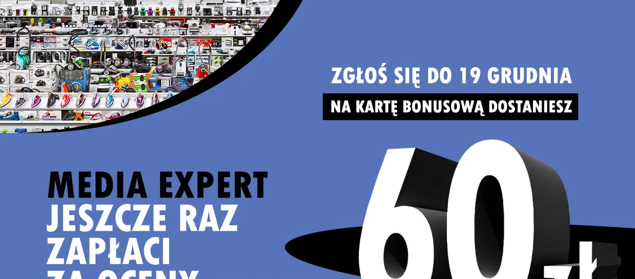 UOKiK: Media Expert jeszcze raz zapłaci za oceny