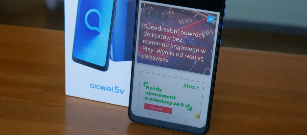 Recenzja Alcatel 5V. Śliczny elegant w atrakcyjnej cenie