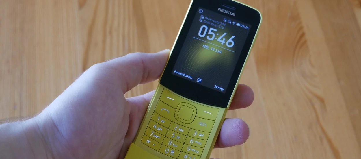 Recenzja Nokia 8110 4G. Powrót legendy w zaskakującym stylu