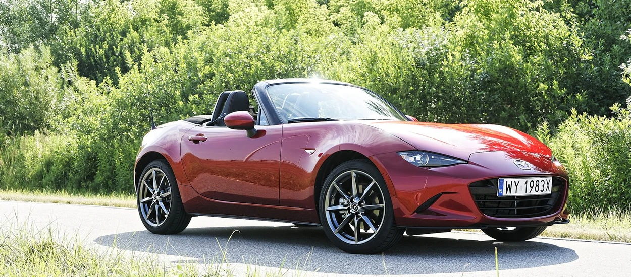 Mazda MX-5 2.0 SKY-G 2018 – test. Nim ją pokochasz, nauczy Cię jeździć