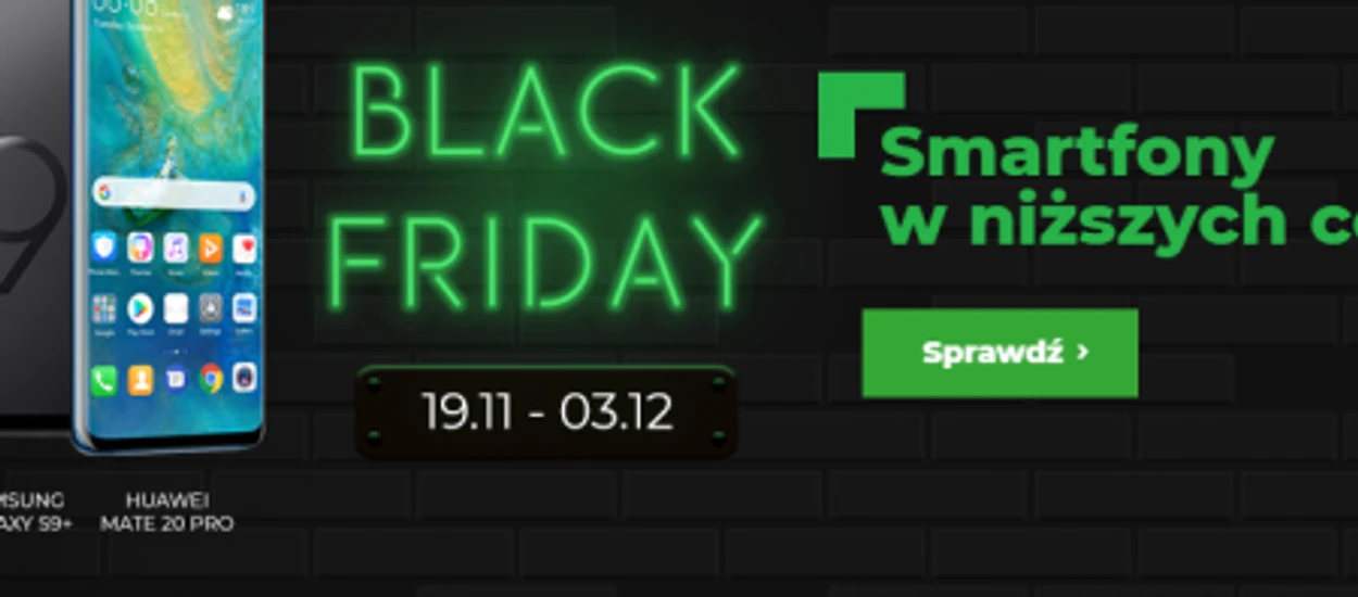 Plus jako drugi uruchamia promocje na Black Friday. Sprawdzamy