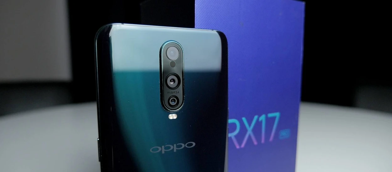 Naładujesz go do pełna w 35 minut, a teraz kupisz taniej. OPPO RX17 Pro za 2202 zł!