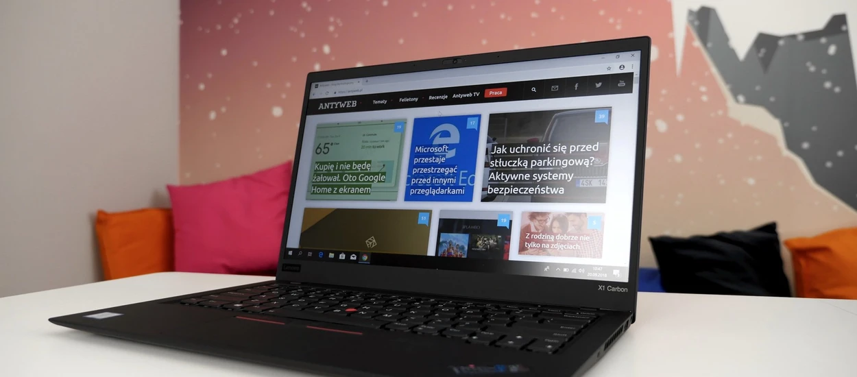 Masz firmę? W takim razie poznaj laptopa Lenovo ThinkPad X1 Carbon 6 - świetnego kompana do biznesu