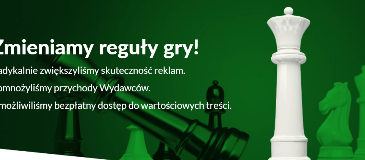 Jak sprawdza się „darmowy paywall” w polskim internecie, w którym króluje adblock?