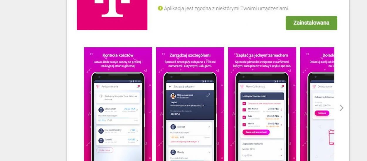 Jest nowa aplikacja mobilna „Mój T‑Mobile”. Będzie lepsza od poprzedniej?