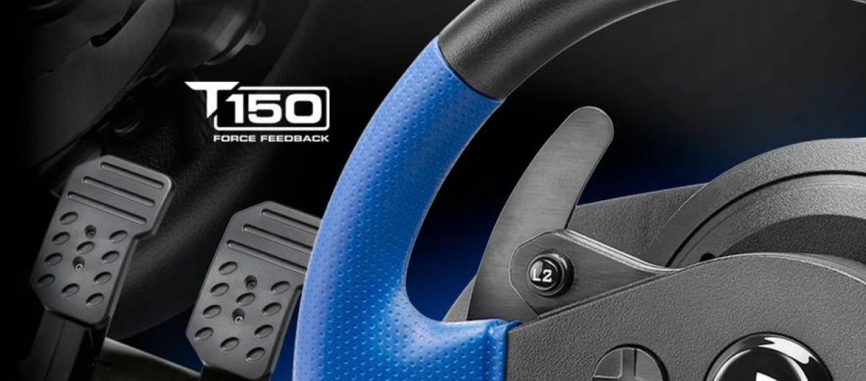 Lubisz się ścigać? Z kierownicą to przyjemniejsze. Teraz Thrustmaster T150FFB za 599 zł