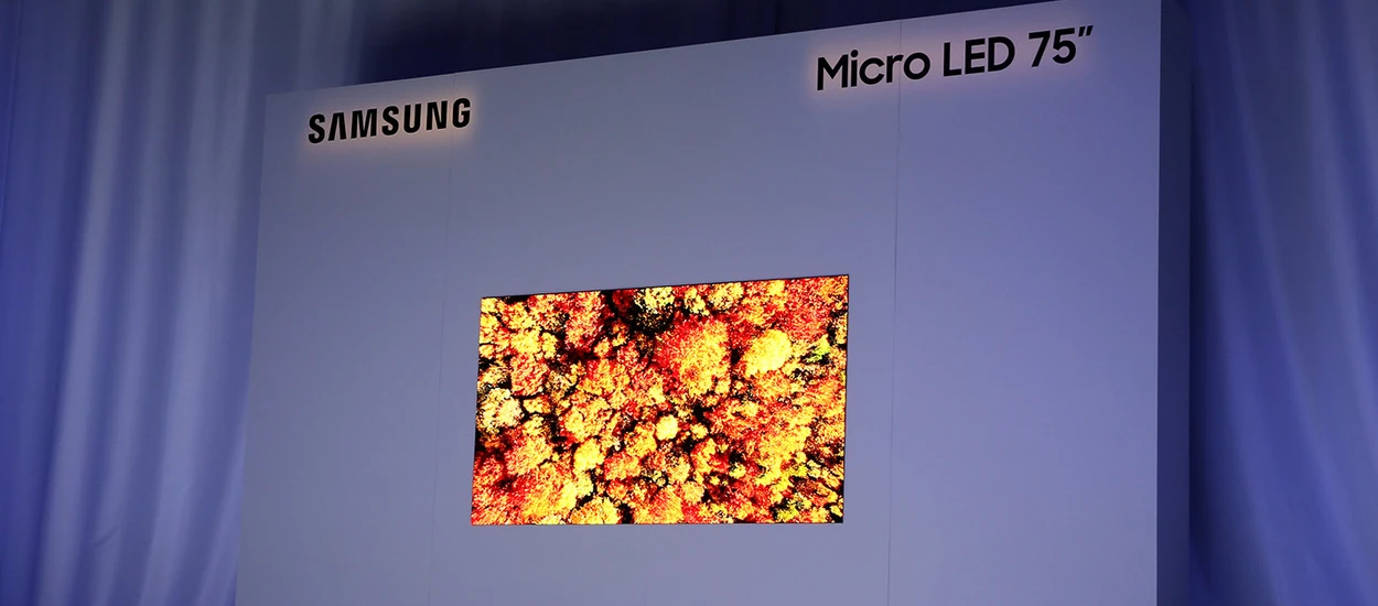 Micro LED. Samsung prezentuje wyświetlacze przyszłości