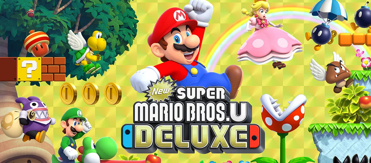 Trudna, wymagająca i wciąż wciągająca. Recenzja New Super Mario Bros U Deluxe