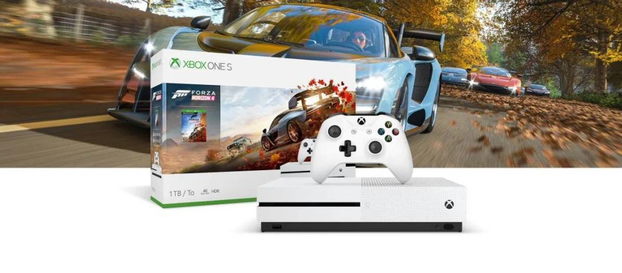 Xbox One S z dyskiem 1 TB i najnowszą Forzą w świetnej cenie! Teraz za ok 800 zł!