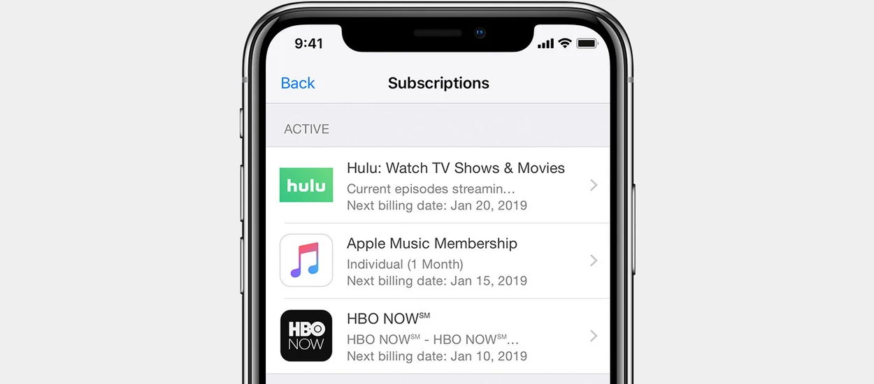 Apple w końcu zadbało o wygodne zarządzanie subskrypcjami