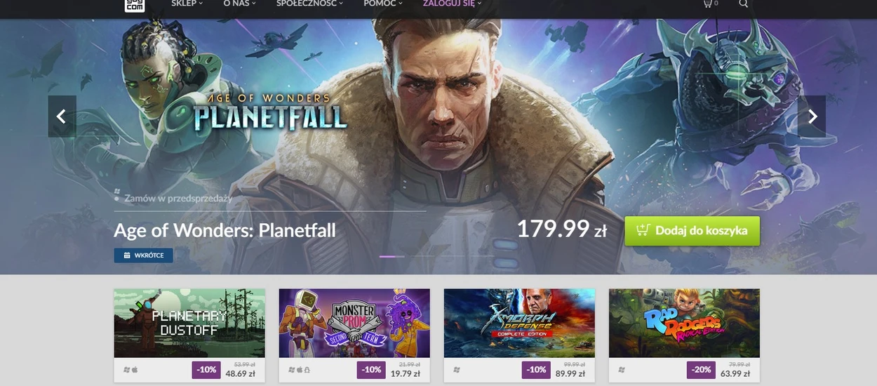 GOG zwalnia 10% załogi, Epic Store trzęsie branżą gier