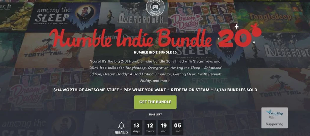 20. Humble Indie Bundle wystartował! A w nim nawet 7 gier na Windowsa, Linuxa i macOS!