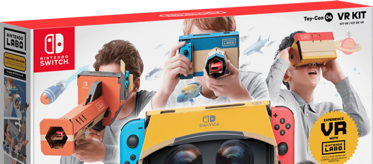 Nintendo wkracza do świata VR i zabiera tam najlepsze gry ze Switcha