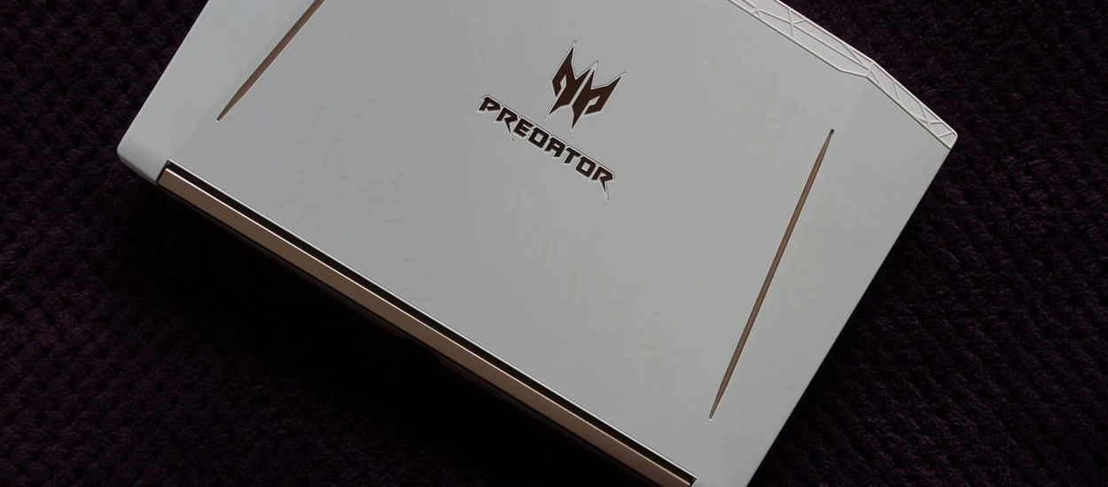 I wtedy wkracza on cały na biało. Acer Predator Helios 300 w wyjątkowej wersji