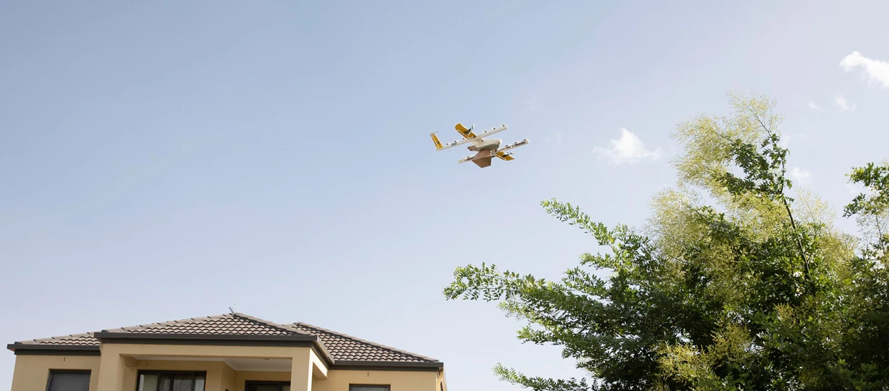 Wing rusza z dostawami zakupów za pomocą dronów. Na razie tylko w Australii