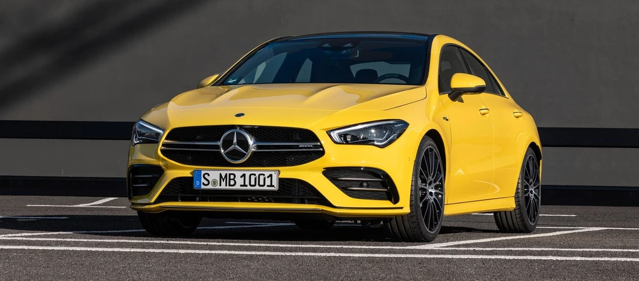 Mercedes-AMG CLA 35 - niewielkie czterodrzwiowe coupe z pazurem