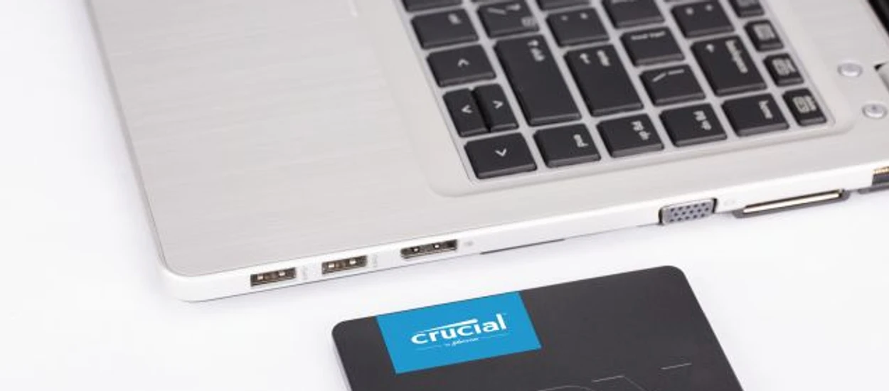 Popularny dysk SSD za 129 zł. Crucial BX500 240 GB w promocji.