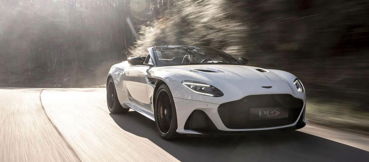 Aston Martin DBS Superleggera Volante z V12 pod maską, na pohybel elektrykom