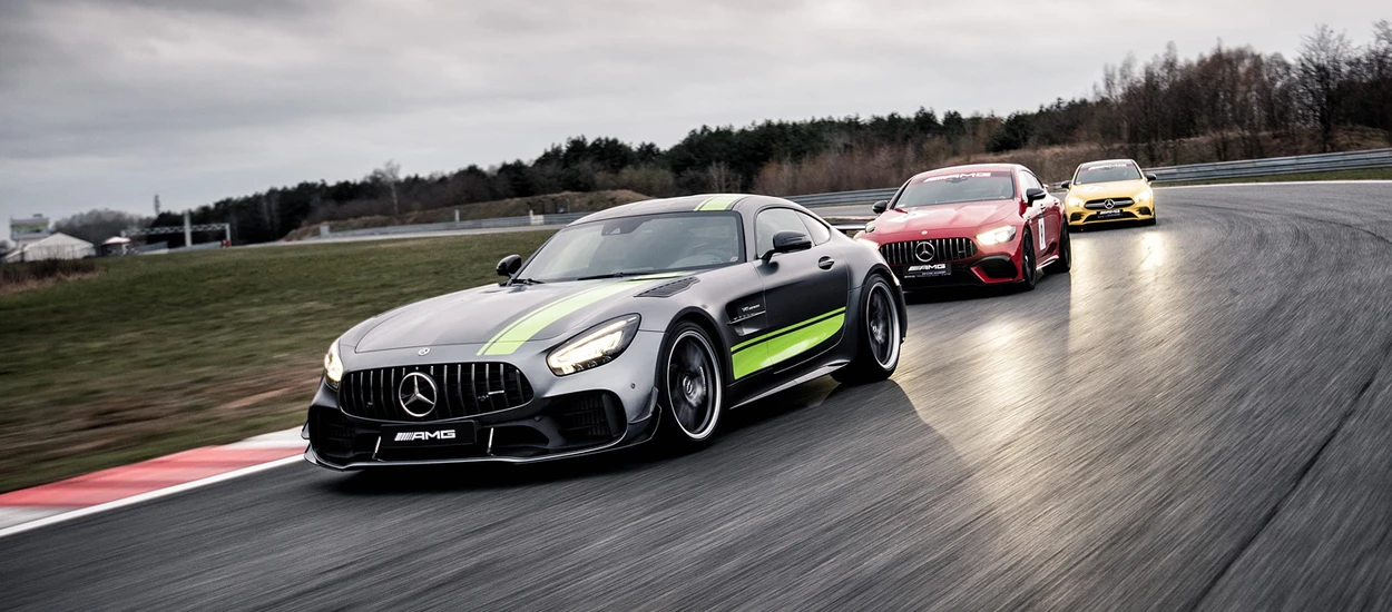 AMG Driving Academy: od A 35, przez CLS 53 AMG do AMG GT R Pro. Sezon 2019