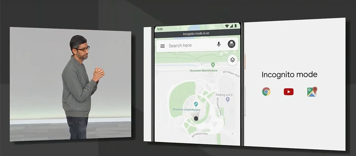 Zabawnie się robi jak Google zaczyna mówić o prywatności. Gotowi na incognito w Mapach?