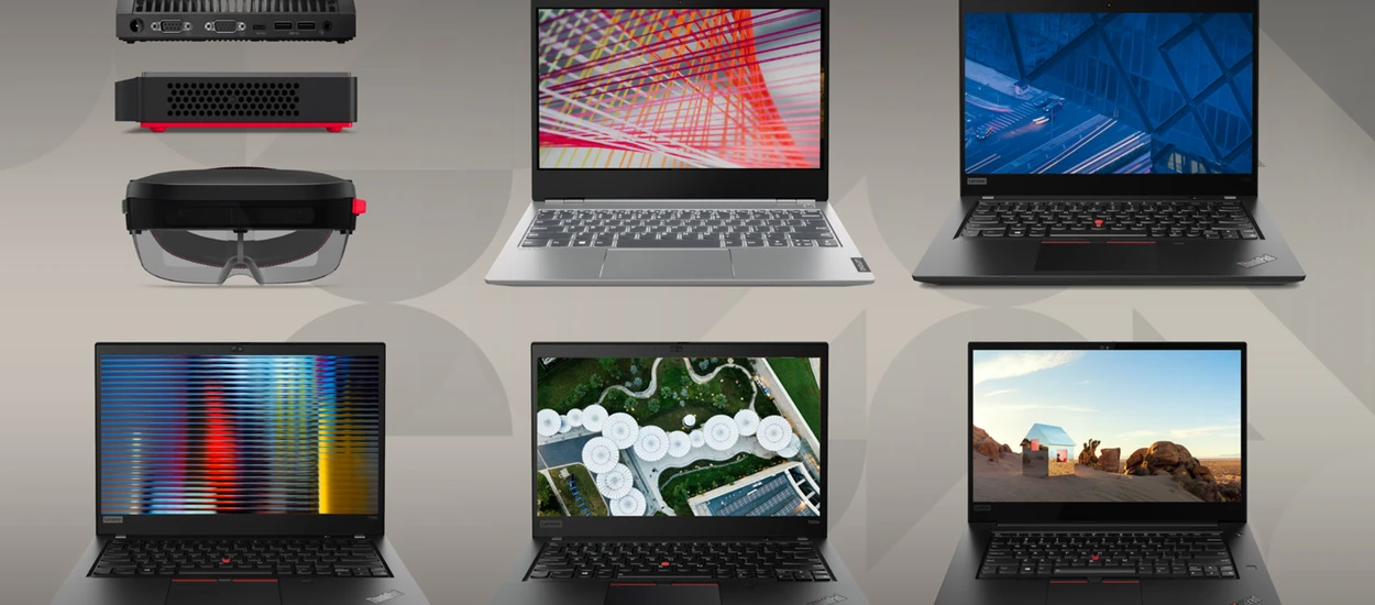 Lenovo odświeża popularne  komputery. Jedne są mocniejsze, drugie są dużo mniejsze