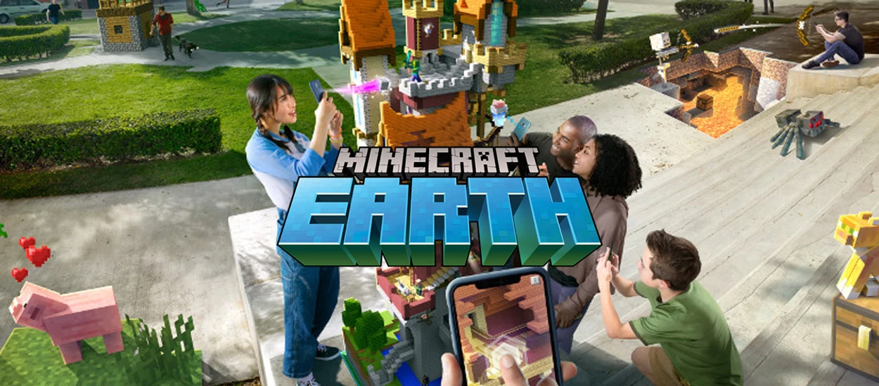 Minecraft Earth będzie hitem na miarę Pokemon Go. Oby tylko tym razem ludzie nie wpadali pod samochody