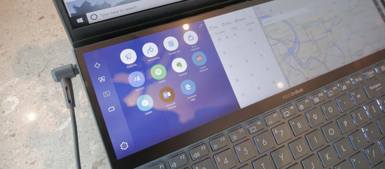 Ten laptop ASUS-a ma dwa ekrany. Co jeszcze firma pokazała na targach Computex 2019?