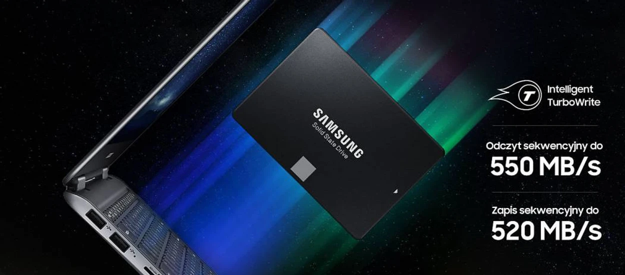 Bardzo popularny dysk SSD w super cenie. Samsung 860 EVO 1TB za mniej niż 500 zł!