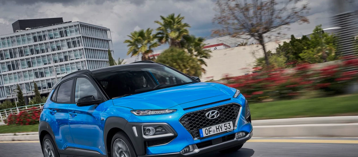 Hyundai Kona w wersji hybrydowej wjedzie do salonów w sierpniu