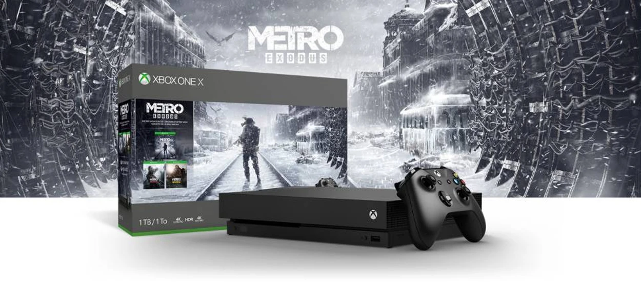 Najpotężniejsza konsola, z potężnym zestawem gier, w super cenie! Xbox One X za 1869 zł!