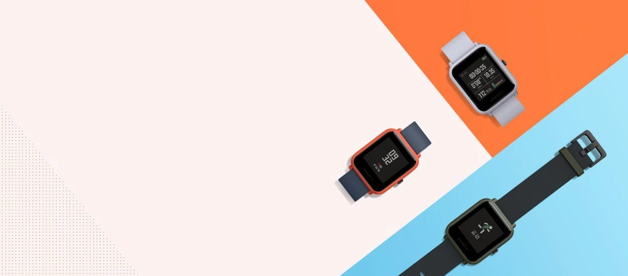 Super-popularny smartwatch, działający nawet 45 dni na ładowaniu! Xiaomi Amazfit BIP za 207 zł!