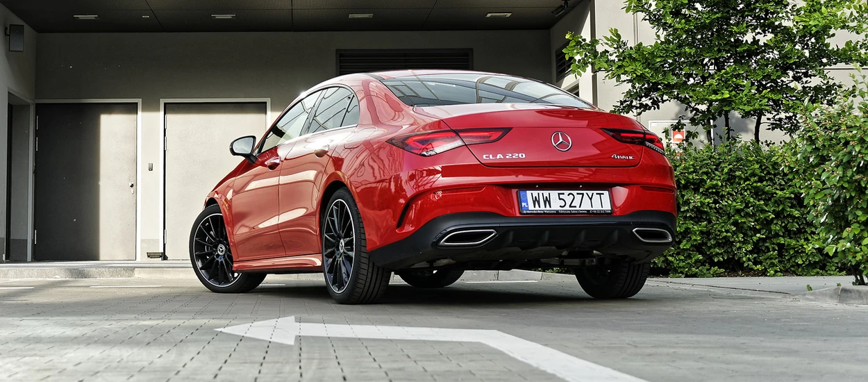 Mercedes CLA 220 4Matic – 4-drzwiowe, stylowe i nowoczesne coupe. Test