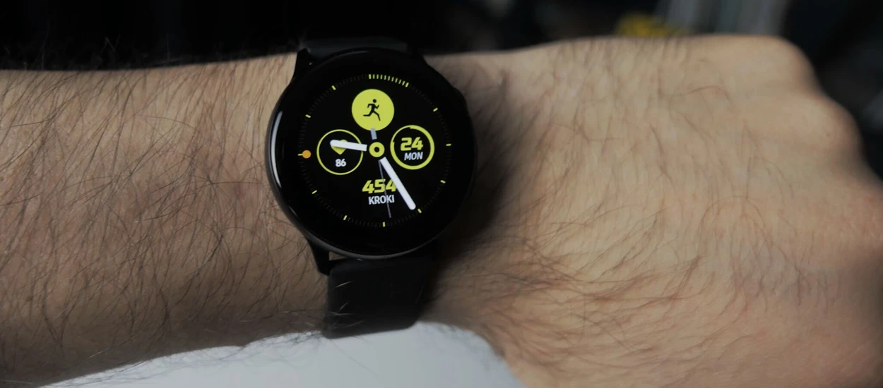 Nosiłem na nadgarstku Samsung Galaxy Watch Active. To udany smartwatch, ale brakuje mi obrotowego pierścienia