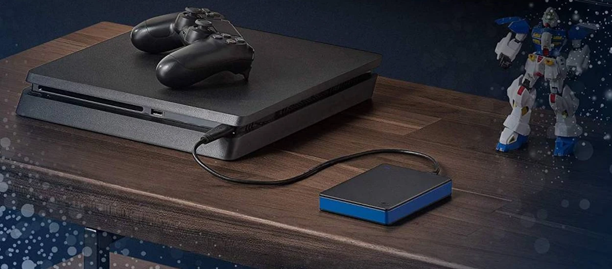 Zwiększ pojemność dysku na dane w swoim PS4. Seagate Game Drive 2TB w promocji za 259 zł!