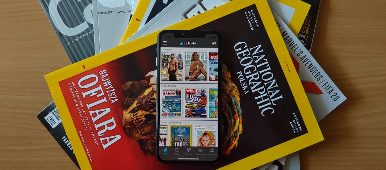 Oto Netflix dla prasy - stała i niska cena, tysiące wydań w Publico24 Newsstand