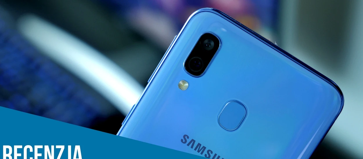 Mały, niedrogi i ze świetnym ekranem. Taki jest Samsung Galaxy A40