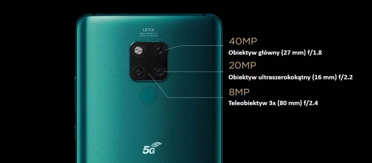 Pierwszy operator w Polsce oferuje smartfon 5G. Huawei Mate 20 X 5G debiutuje w Play