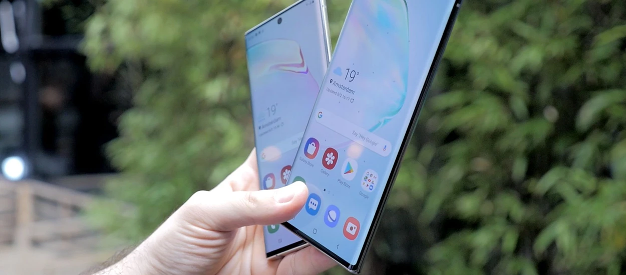 Nie jeden, a dwa - duży i mały. Widzieliśmy już nowe Samsungi Galaxy Note 10 i Note 10+