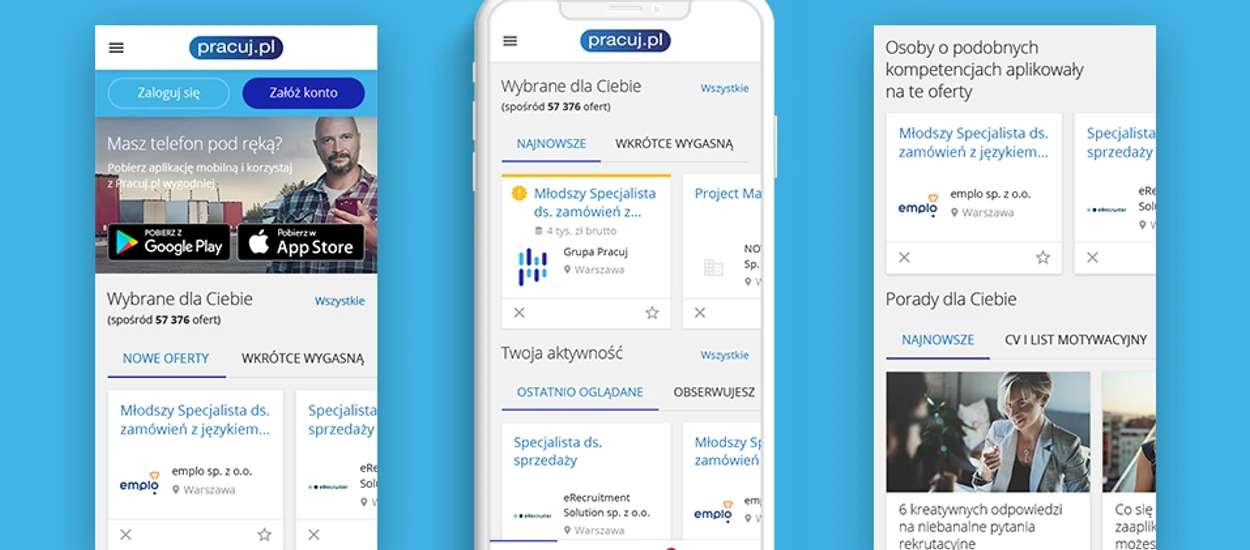 Pracuj.pl: nasza nowa strona to ucieczka od branżowych schematów
