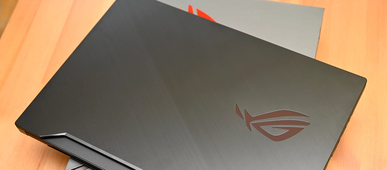 ASUS Zephyrus S GX502 - recenzja. Z początku myślałem, że to 14-calowy laptop