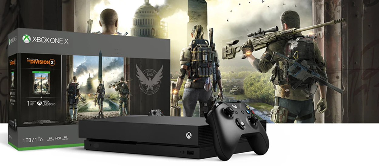 Xbox One X z grą The Division 2 w promocyjnej cenie