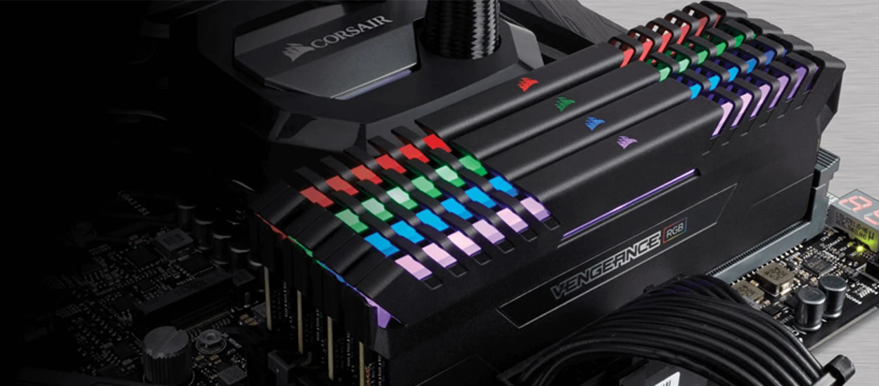 Pamięć Corsair Vengeance RGB 32GB w promocyjnej cenie