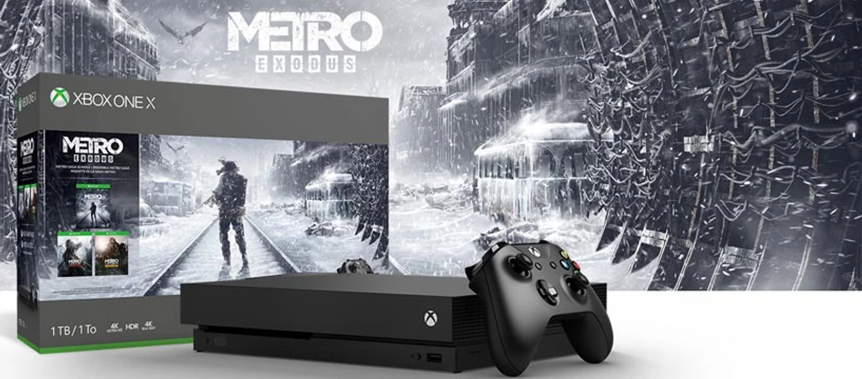 Xbox One X 1TB + Metro Saga w bardzo dobrej cenie