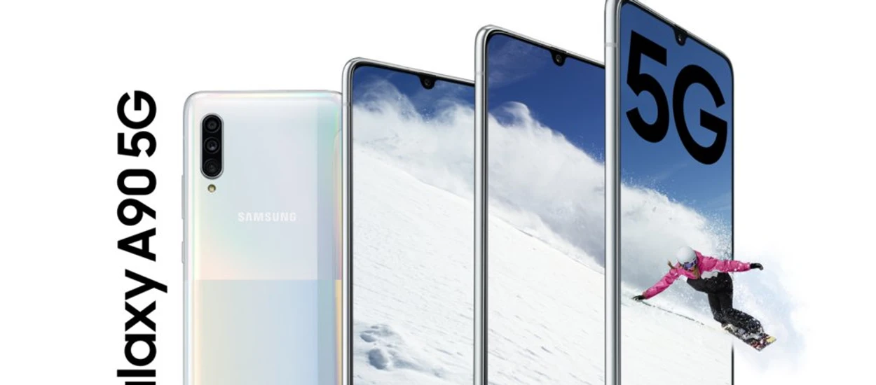 Jest i 5G w serii Galaxy A od Samsunga. Już oficjalnie - oto Samsung Galaxy A90 5G