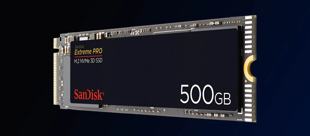 SanDisk Extreme PRO 500GB SSD M.2 w dobrej cenie