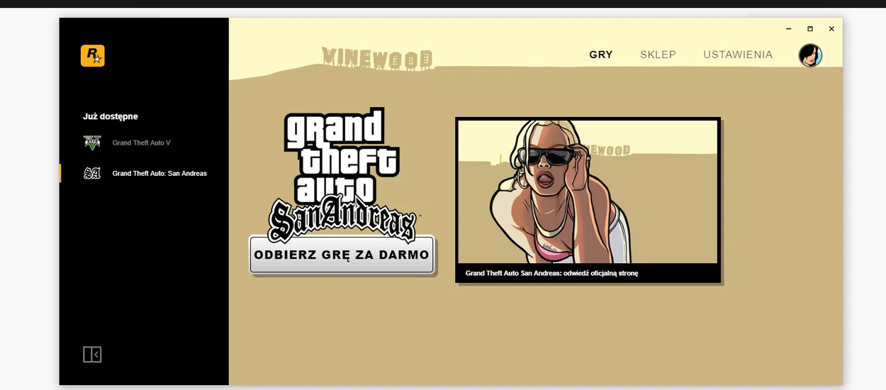 Rockstar rozdaje za darmo Grand Theft Auto: San Andreas!