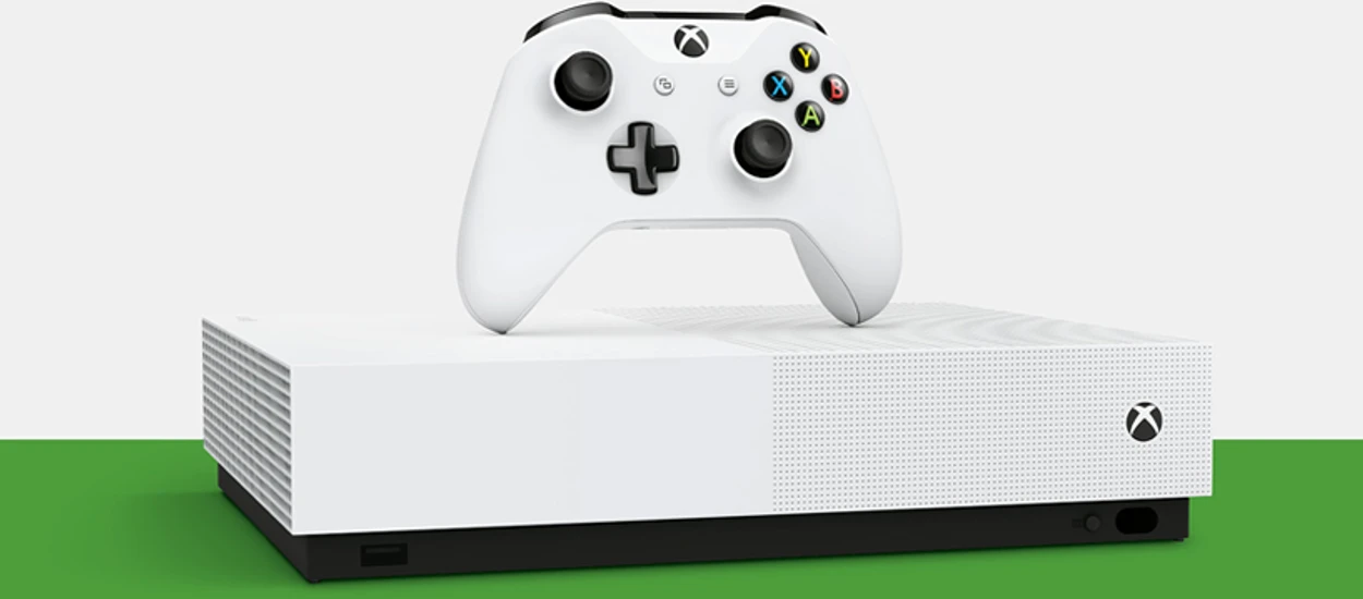 Xbox One S 1TB All-Digital Edition z grami i dodatkowym kontrolerem